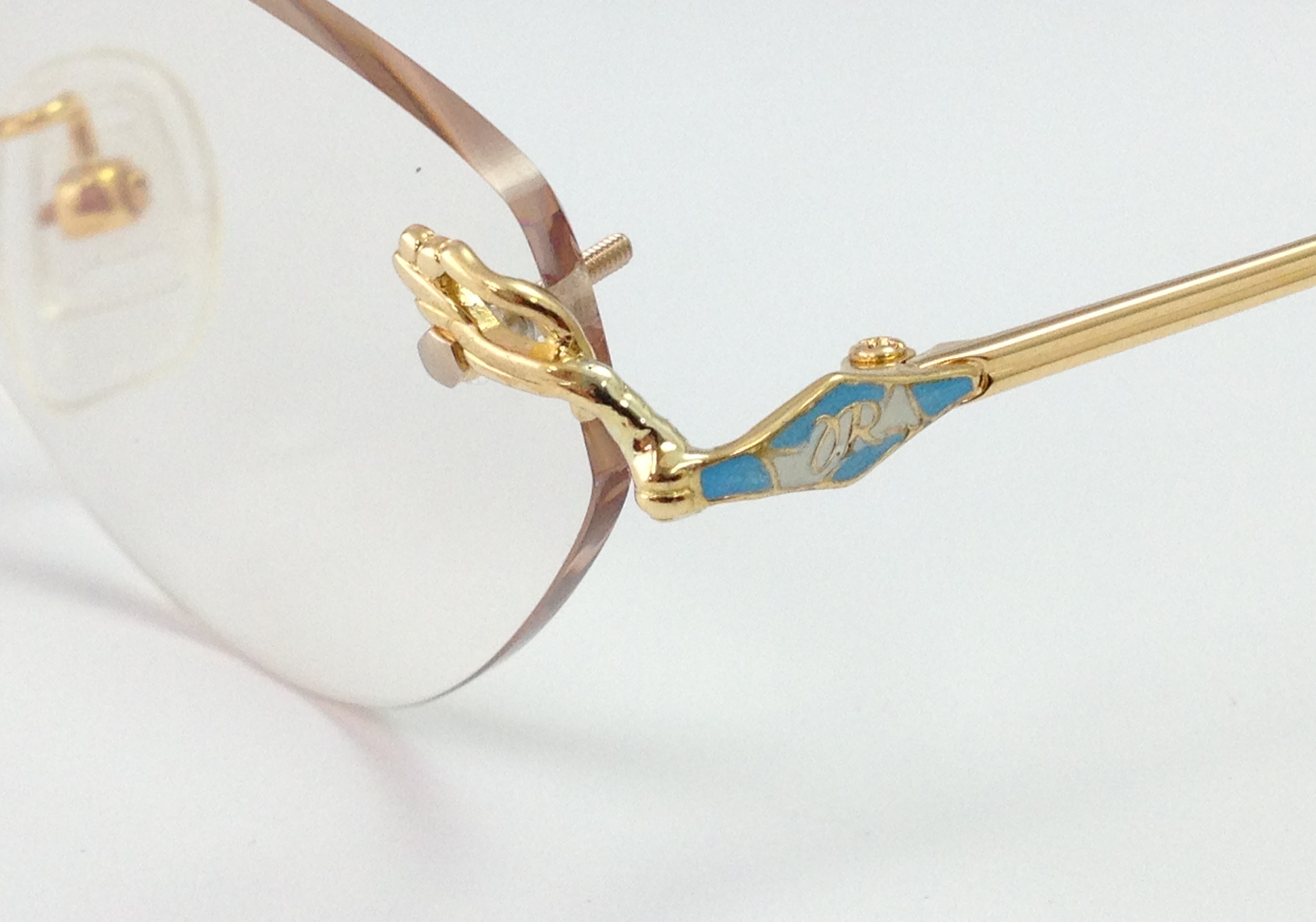 修理後のめがね