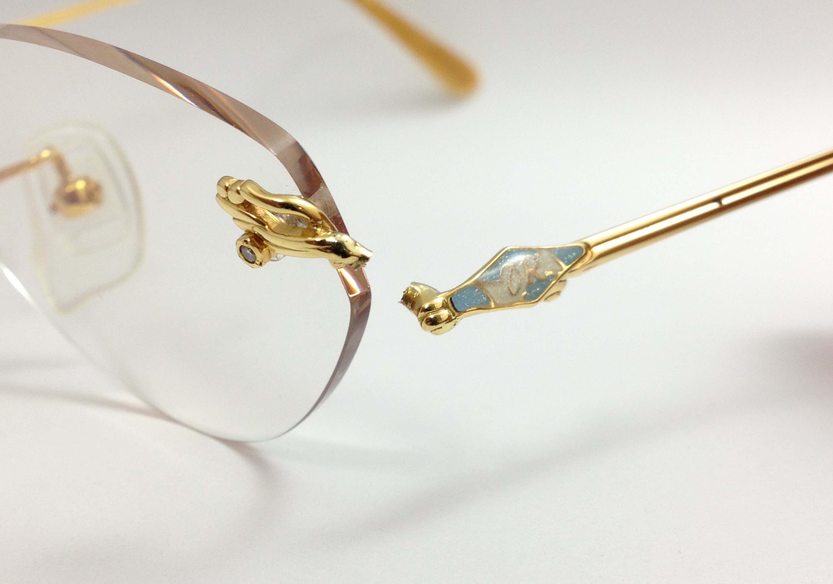 修理前のめがね