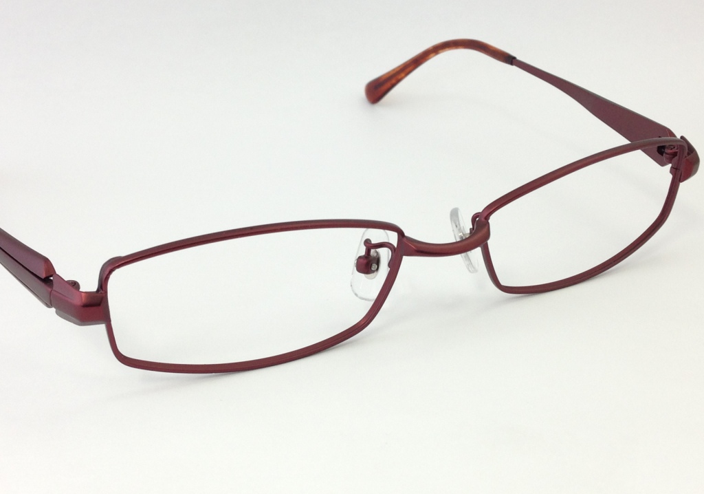 修理後のめがね