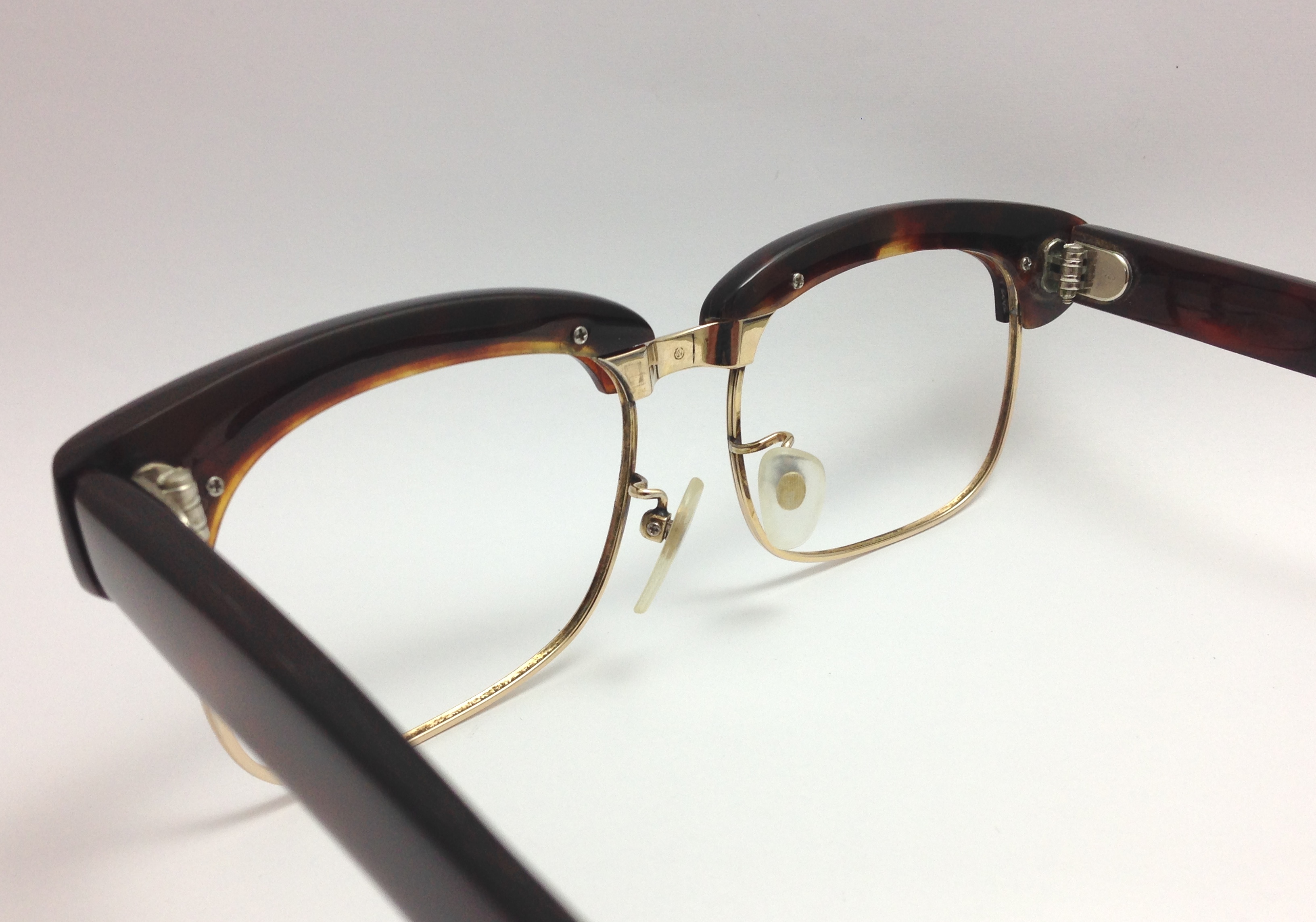 修理後のめがね