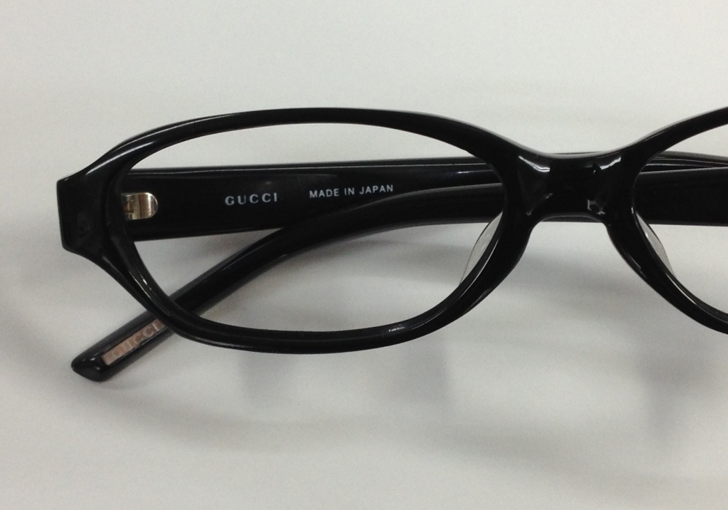 修理後のめがね